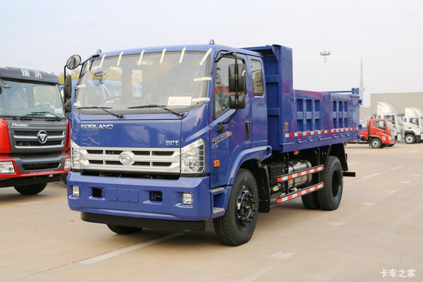 福田 时代金刚H3 160马力 4X2 4.35米自卸车(BJ3163DJPFA-FA)