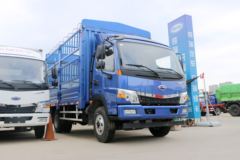 开瑞 绿卡 重载版智联型 141马力 4.15米单排仓栅式轻卡(宽体)(SQR5040CCYH03D)