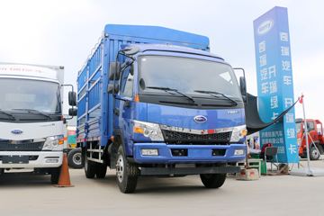 开瑞 绿卡 城配重载版 117马力 4.15米单排仓栅式轻卡(宽体)(SQR5041CCYH29D)