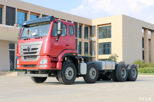 中国重汽 豪瀚J7B 380马力 8X4 6.5米自卸车