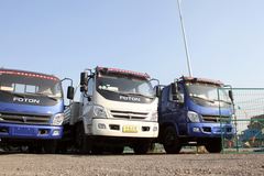 福田 奥铃CTX中卡 154马力 6.2米载货车(BJ1151VKPFG)