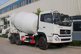 东风商用车底盘&nbsp;混凝土搅拌车外观                                                图片
