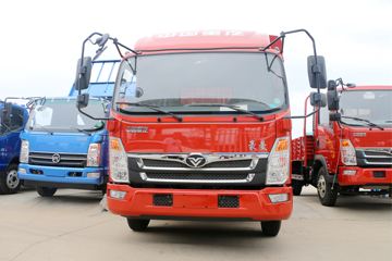 中国重汽 豪曼H3 170马力 4.2米单排仓栅式轻卡(ZZ2048CCYD27EB0)外观图片