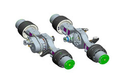 重汽AC26 双级减速桥