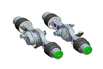 重汽AC26 双级减速桥