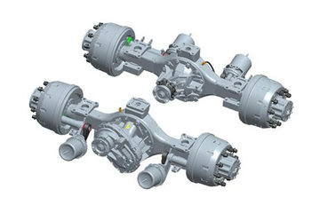 重汽MCJ11单后桥