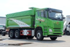 青岛解放 JH6重卡 375马力 6X4 5.6米自卸车