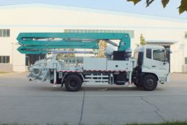 东风商用车底盘 泵车外观                                                图片