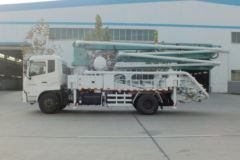 森源重工 180马力 4X2 27米混凝土泵车(天锦底盘)(SMQ5160THB)