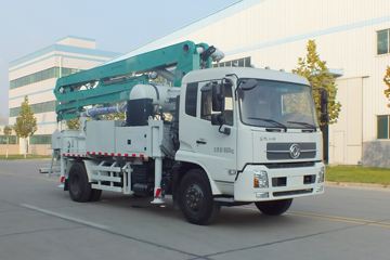 森源重工 180马力 4X2 27米混凝土泵车(天锦底盘)(SMQ5160THB)