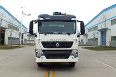 中国重汽 HOWO 280马力 4X2 33米混凝土泵车(森源牌)(SMQ5202THB)