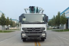 奔驰 415马力 4X2 46米混凝土泵车(森源牌)