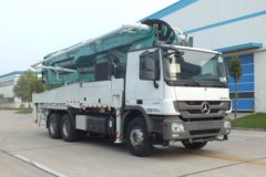 奔驰 415马力 4X2 46米混凝土泵车(森源牌)