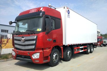 福田 欧曼EST 6系 430马力 8X4 冷藏车(冰凌方)