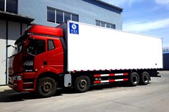 一汽解放 J6P 350马力 8X4 冷藏车(冰凌方)