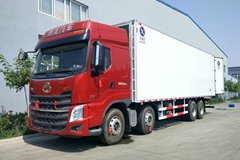 东风柳汽 乘龙H7 350马力 8X4 9.6米冷藏车(冰凌方)