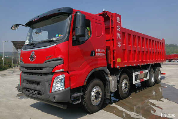 东风柳汽 乘龙H7 400马力 8X4 8.6米自卸车(LZ3315M5FB)