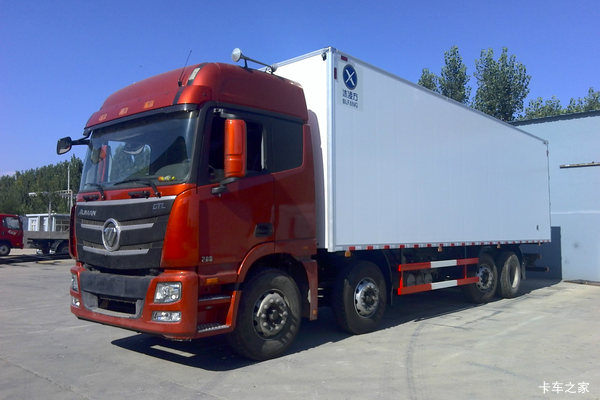 福田 欧曼GTL 6系重卡 质享版标载型 320马力 8X2 9.48米冷藏车(BJ5319XLC-AJ)