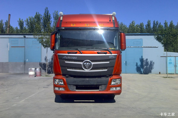 福田 欧曼GTL 6系重卡 320马力 8X4 9.48米冷藏车(BJ5329XLC-AB)