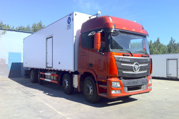 福田 欧曼GTL重卡 标载版 440马力 8X4 9.45米冷藏车(国六)(BJ5319XLCY6GRL-01)