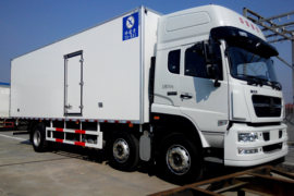 重汽斯太尔底盘&nbsp;冷藏车外观图片