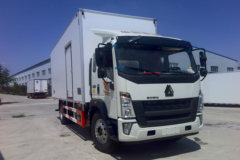 中国重汽HOWO G5X 210马力 4X2 冷藏车(冰凌方)