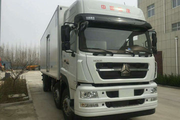 中国重汽 斯太尔M5G 310马力 6X2 冷藏车(冰凌方)