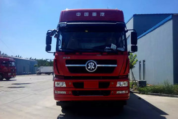 中国重汽 斯太尔M5G 340马力 8X4冷藏车(冰凌方)