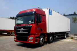 福田欧曼底盘&nbsp;冷藏车外观图片