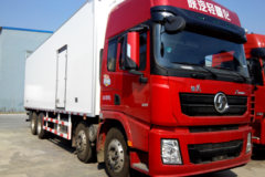 陕汽重卡 德龙X3000 350马力 8X2 9.5米冷藏车(冰凌方)