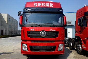 陕汽重卡 德龙X3000 350马力 8X2 9.5米冷藏车(冰凌方)