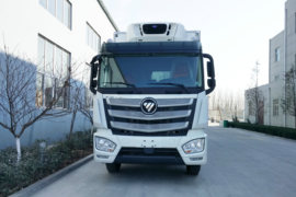 福田欧曼底盘&nbsp;冷藏车外观图片