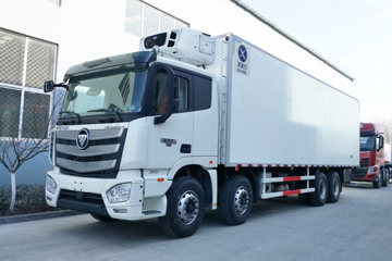 福田 欧曼EST 6系重卡 360马力 8X2 9.5米冷藏车(冰凌方)