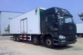 一汽解放底盘&nbsp;冷藏车外观图片