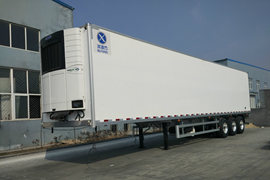 13.6米冷藏半挂车&nbsp;厢式半挂车外观图片