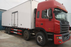 江淮 格尔发A5W 350马力 8X4 9.45米冷藏车(冰凌方)