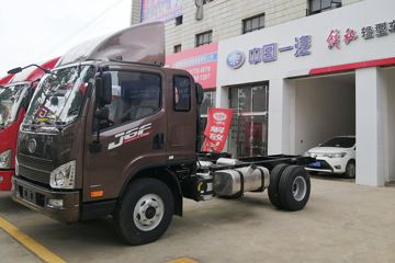 解放 J6F 150马力 3.85米排半仓栅式轻卡(CA2045CCYP40K2L1T5E5A84)