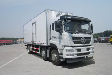 中国重汽 斯太尔M5G 280马力 6X2冷藏车(冰凌方)