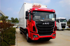 江淮 格尔发A5L 200马力 4X2 7.8米冷藏车(冰凌方)