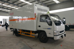 江铃 顺达宽体 116马力 4X2 4.24米易燃气体厢式运输车(JMT5060XRQXGA2)