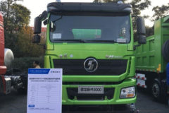 陕汽重卡 德龙新M3000 336马力 8X4 7.2米LNG自卸车(SX3318HR346TL)