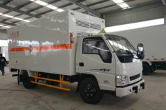 江铃 顺达窄体 116马力 4X2 4.24米易燃气体厢式运输车(JMT5040XRQXGA2)