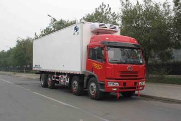 青岛解放 悍威(J5M) 245马力 8X4 冷藏车(新飞)(XKC5283XLCA3)