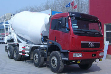 解放 新大威 375马力 8X4 混凝土搅拌车(CA5310GJBP2K2L2T4E80)