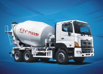 广汽日野 700系列 350马力 6X4 混凝土搅拌车(YC5250GJBFS2PM)