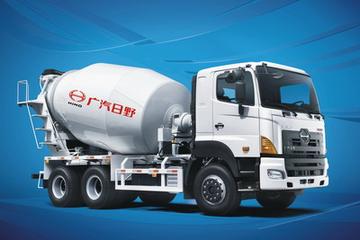 广汽日野 700系列 350马力 6X4 混凝土搅拌车(YC5250GJBFS2PM)