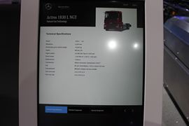 奔驰新Actros&nbsp;载货车底盘                                                图片