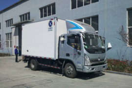 福田奥铃底盘&nbsp;冷藏车外观图片