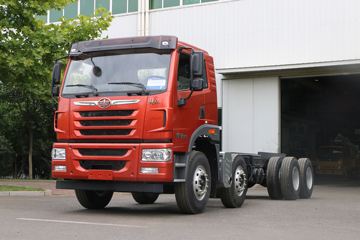 青岛解放 悍V重卡 350马力 8X4 7.4米自卸车(CA3310P1K2L5T4E5A80)