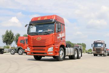 青岛解放 JH6重卡 400马力 6X4牵引车(CA4250P26K15T1E5A80)